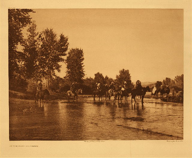   ʸ (Edward Sheriff Curtis).      Tongue river (). 1910 