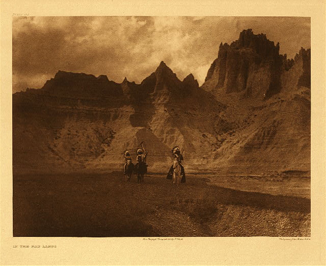   ʸ. In the Bad Lands. 1904