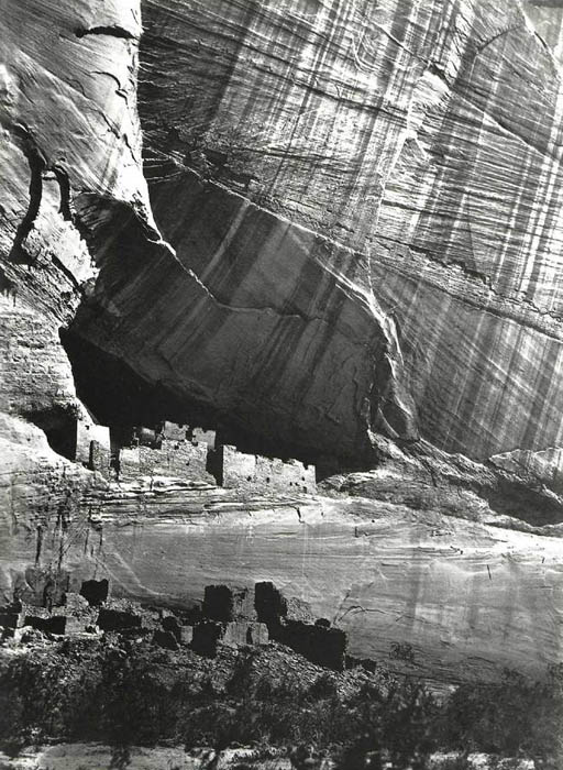 Timothy O'Sullivan. The Ancient Ruins of the Canyon de Chelle, 1873 