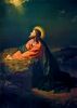 Генрих Фердинанд Гофман. Христос в Гефсиманском саду. 1886. Нью-Йорк, Riverside Church.