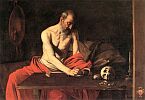 Караваджо. Святой Иероним. 1607. Валлетта. Музей Святого Иоанна