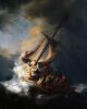 Рембрандт Харменс ван Рейн. Буря на Геннисаретском озере. 1633. Бостон, Галерея Изабеллы Стюарт Гарднер. 