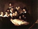Рембрандт Харменс ван Рейн. Урок анатомии доктора Николая Тюльпа. 1632. Гаага. Mauritshuis