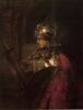 Рембрандт Харменс ван Рейн. Рыцарь с копьём 
