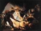 Рембрандт Харменс ван Рейн. Ослепление Самсона. 1636. Франкфурт. Stadelsches Kunstinstitut