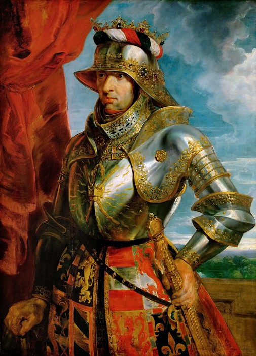 Питер Пауль Рубенс. Портрет императора Максимилиана I. Около 1618. 