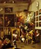 Пьер Cюблейра. Мастерская художника. 1746-1749. Вена, Академия Изящных искусств.
