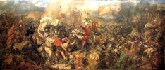 Грюнвальдская битва. Картина Яна Манейко. 