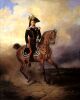 Василий Федорович Тимм. Портрет императора Николая I на коне. 1840 