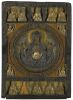 Резная икона Божий Матери Знамение. XVI век. Частная коллекция.