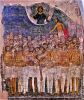 Сорок мучеников Севастийских. Фреска из церкви Богоотец Иоакима и Анны в деревне Галата на Кипре. XII век. 