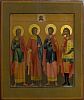 Русская икона четырёх мучеников