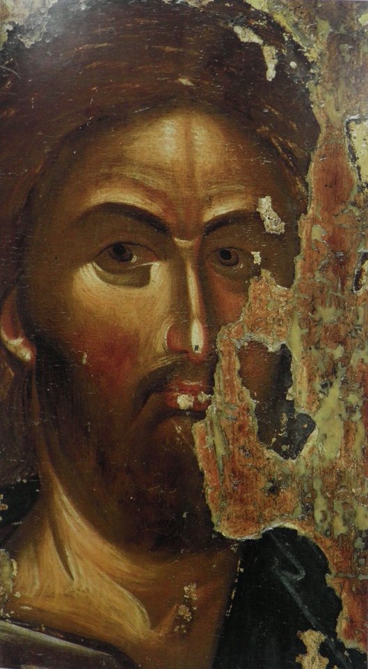 Лик иконы святого Иоанна Предтечи