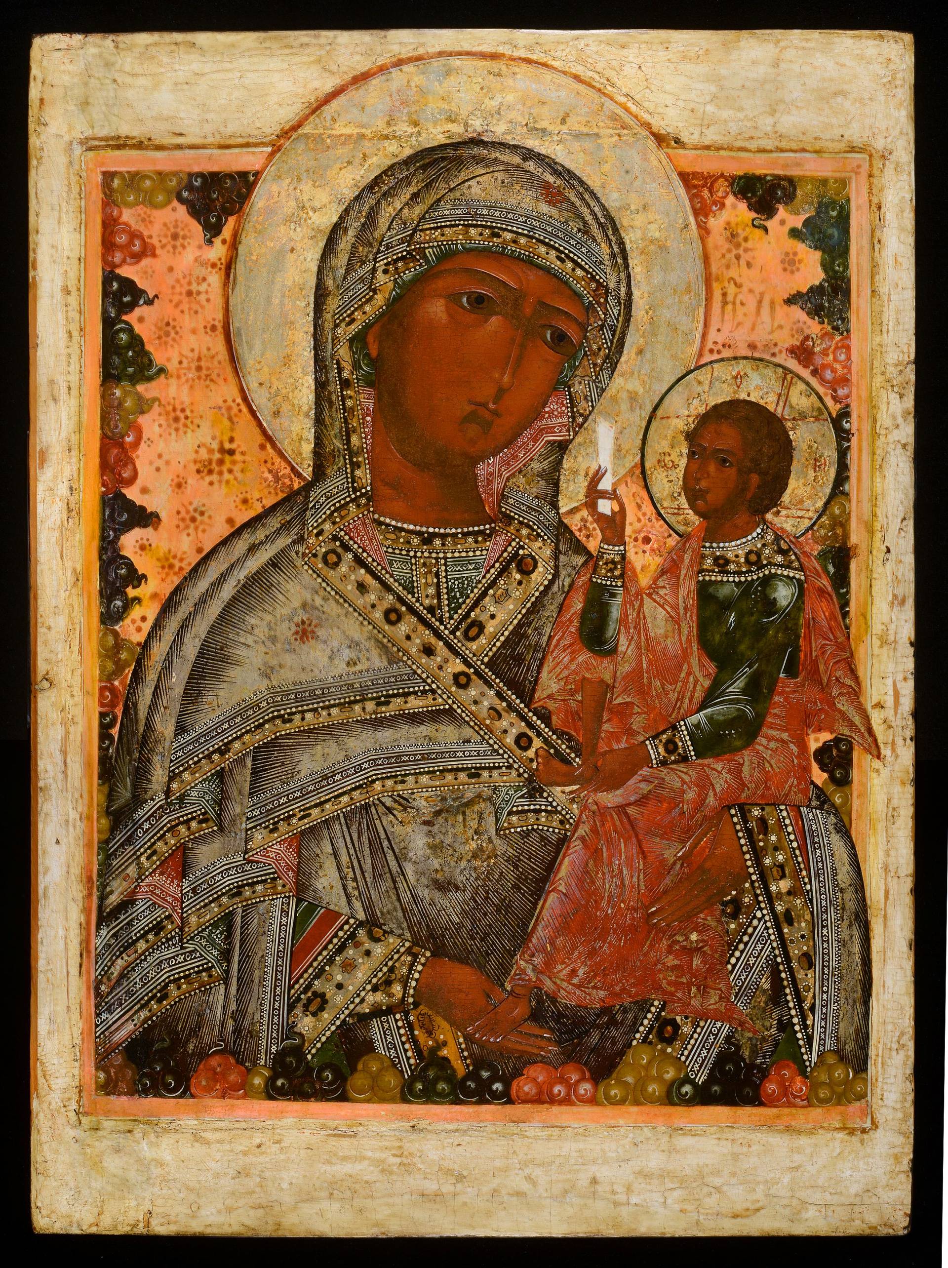 Шуйская икона Пресвятой Богородицы. Русский Север. Около 1700 года. 71 x 53 см