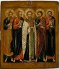 Никола и четыре евангелиста. Русская икона