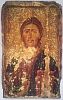 Икона Христа Пантократора из церкви святителя Николая в селе Марчища, Кастория. Около1200. Византийский музей Кастории. 