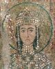 Алексей Комнин сын и соправитель императора Иоанна II Комнина. Мозаика собора Святой Софии в Константинополе. 1122