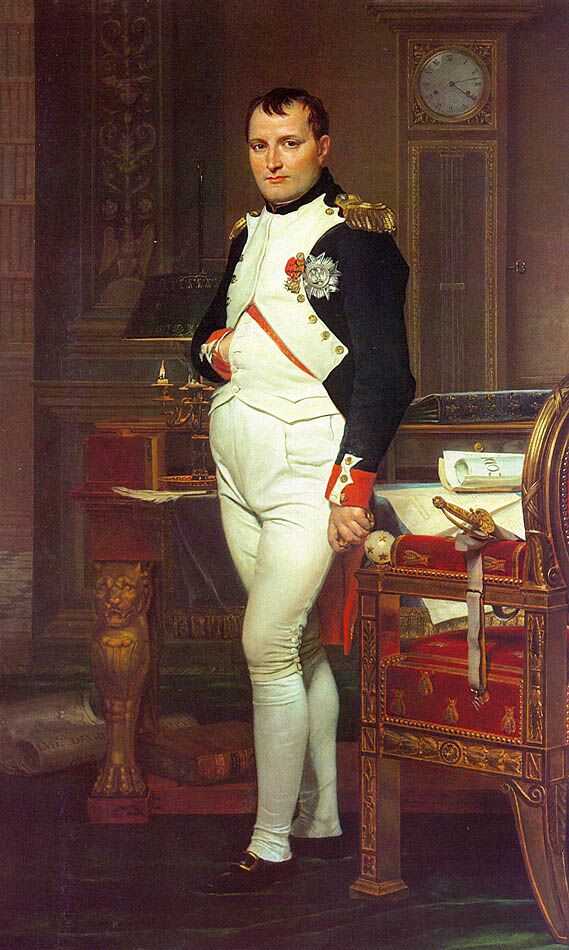 Наполеон с своём кабинете
