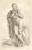 Франсуа Перье. Статуя флейтиста. 1620. Гравюра на меди 