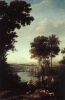 Клод Лоррен. Пейзаж с нахождением Моисея.1638. Прадо 