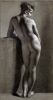 Академический рисунок. Пьер-Поль Прюдон. Рисунок обнажённой натурщицы со спины. 1810-е годы 