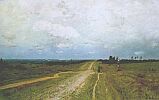Картины Левитана. Исаак Ильич Левитан. Владимирка. 1892