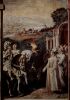 Никколо дель Аббате. Алчина, встречающая Руджеро. Около. 1550. Болонья. Национальная пинакотека