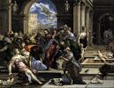 Эль Греко. Изгнание торгующих из храма. 1570. Вашингтон. Национальная галерея