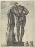 Хендрик Гольциус. Статуя Геркулеса Победителя. Около 1591. 