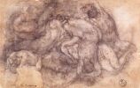 Якопо Понтормо. Рисунок группы мёртвых тел. 1546-1556. Уффици