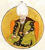 Османская миниатюра.  Султан Баязид II 