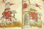 Сказание о Мамаевом побоище. Рукопись 17 века. Русское войско выступает в поход