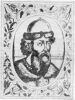 Владимир II Всеволодович (Владимир Мономах). Миниатюра из Титулярника. 17 век 