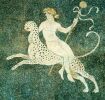 Дионис. Мозаика из дворца македонских царей в Пелле 