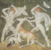 Охота на оленя. Мозаика из дворца македонских царей в Пелле 