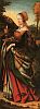 Ганс Бургкмайр Старший. Алтарь Иоанна. Святая Варвара. 1518. Мюнхен, Старая пинакотека 