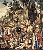 Альбрехт Дюрер. Мученичество 10000 (Мученичество Фиванского легиона). 1508. Вена. Kunsthistorisches Museum