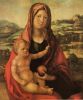 Альбрехт Дюрер. Мария с Младенцем на фоне пейзажа. Частная коллекция