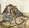 Альбрехт Дюрер. Рисунок цитадели Арко в Южном Тироле