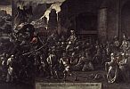 Несение креста. Шествие на Голгофу. Альбрехт Дюрер. Путь на Голгофу. 1527. Бергамо. Accademia Carrara