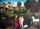 Лукас Кранах Старший. Адам и Ева в Земном Раю