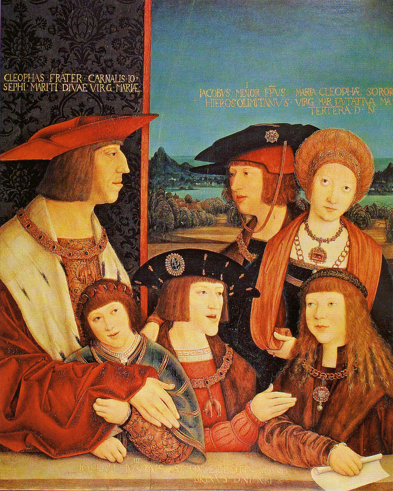 Бернхард Штригель. Портрет императора Максимилиана и его семьи. После 1515. Вена, Kunsthistorisches Museum