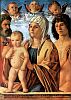 Джованни Беллини. Мадонна с Младенцем, апостол Пётр и святой Себастьян. 
