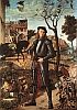 Витторе Карпаччо. Портрет молодого рыцаря на фоне пейзажа. 1510, Мадрид, Музей Тиссен-Борнемиса