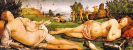 Пьеро ди Козимо. Венера и Марс. 1498. Лондон, Национальная галерея 