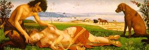Пьеро ди Козимо. Смерть Прокриды. 1510. Лондон, Национальная галерея 