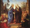 Пьеро ди Козимо. Встреча Марии и Елизаветы. 1490. Вашингтон, Национальная галерея 