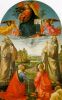 Доменико Гирландайо. Христос в Славе, четыре святых и донатор. Волтерра. Городская галерея 