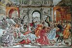 Доменико Гирландайо. Избиение младенцев. 1486. Флоренция, Церковь Санта Мария Новелла, капелла Торнабуони