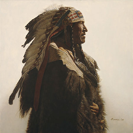  . Crow Indian From Lodge Grass 